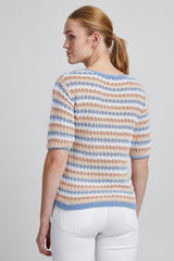 T- Shirt Myrsa in Bel Air Blue