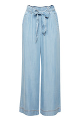 Hose Lana Wide in Light Blue
