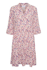 Kleid Eda in Pink Chute Fleurs