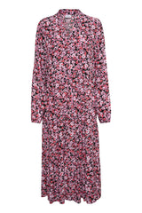 Maxikleid Eda in Black Water Florals