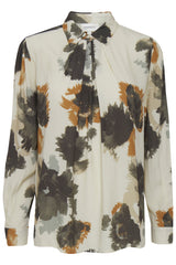 Bluse Banue mit Watercolourprint