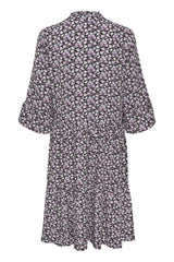 Kleid Eda in Black Myosotis