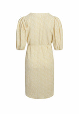 Kleid Elica in Yellow Flower
