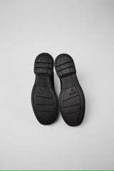 Lederschnürschuh Pix in Schwarz