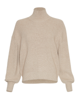 Pullover Magnea Rachelle Rib in Trench Coat Melange