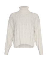 Pullover Rahima Latifa in Ecru Melange