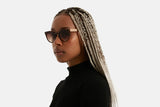 Sonnenbrille Lulu Metal Series in Tortoise/ Rose Gold
