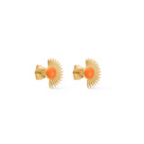 Ohrringe Soleil in Gold/ Clementine