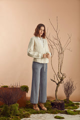 Cardigan Merla in Birch