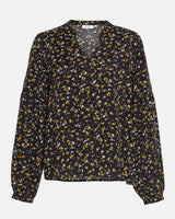 Bluse Bellaris Jalina in Black Flower