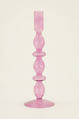 Kerzenhalter in Rosa