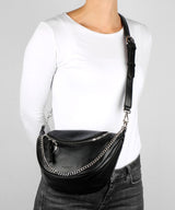 Tasche Skien Big in Black/Silver