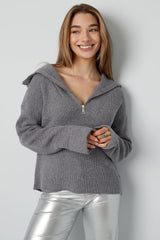 Pullover Alma in Grau
