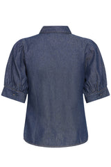 Bluse Archer in Denim Auth