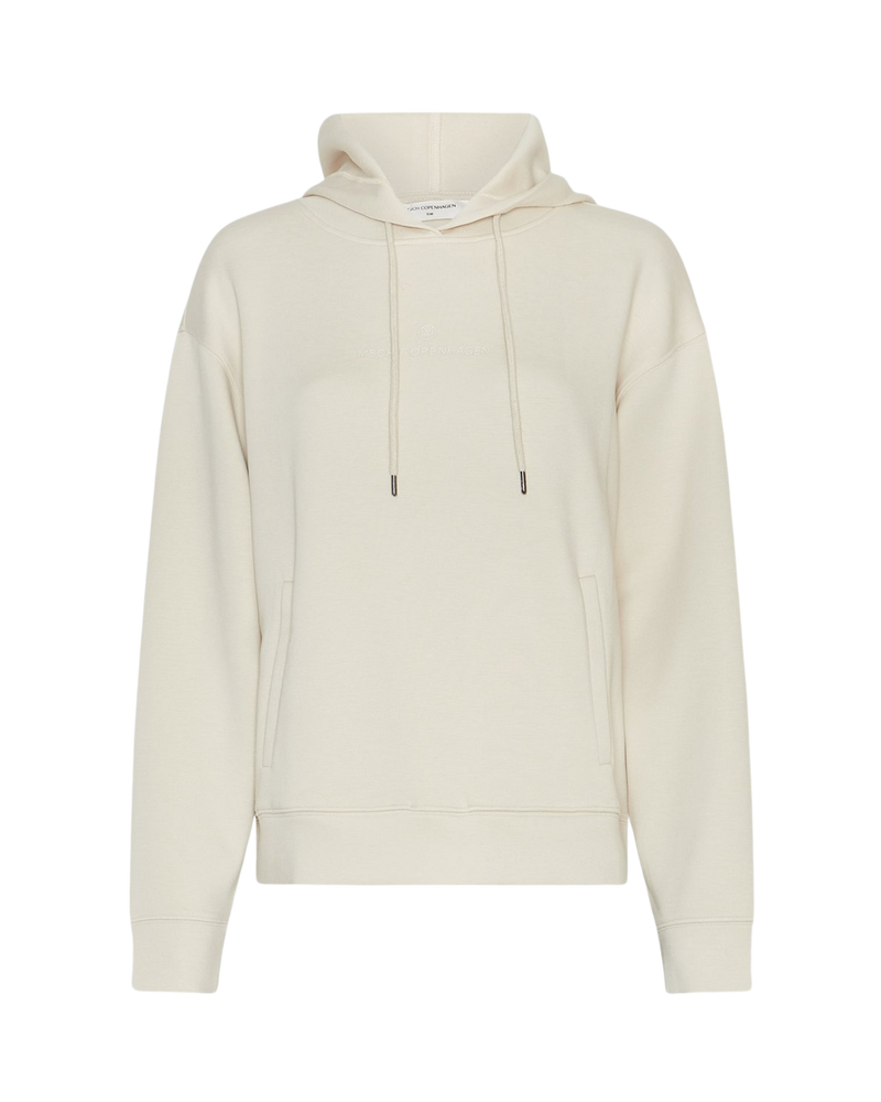 Ima Q Icon Logo Hood Sweatshirt in Fog