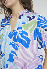 Bluse Girpa in Blue/Multi