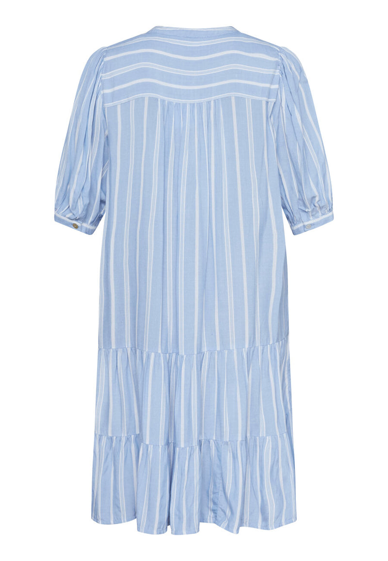 Kleid Ibon in Blue/Cream