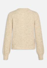 Cardigan Lui in Sand Melange