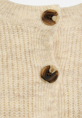 Cardigan Lui in Sand Melange