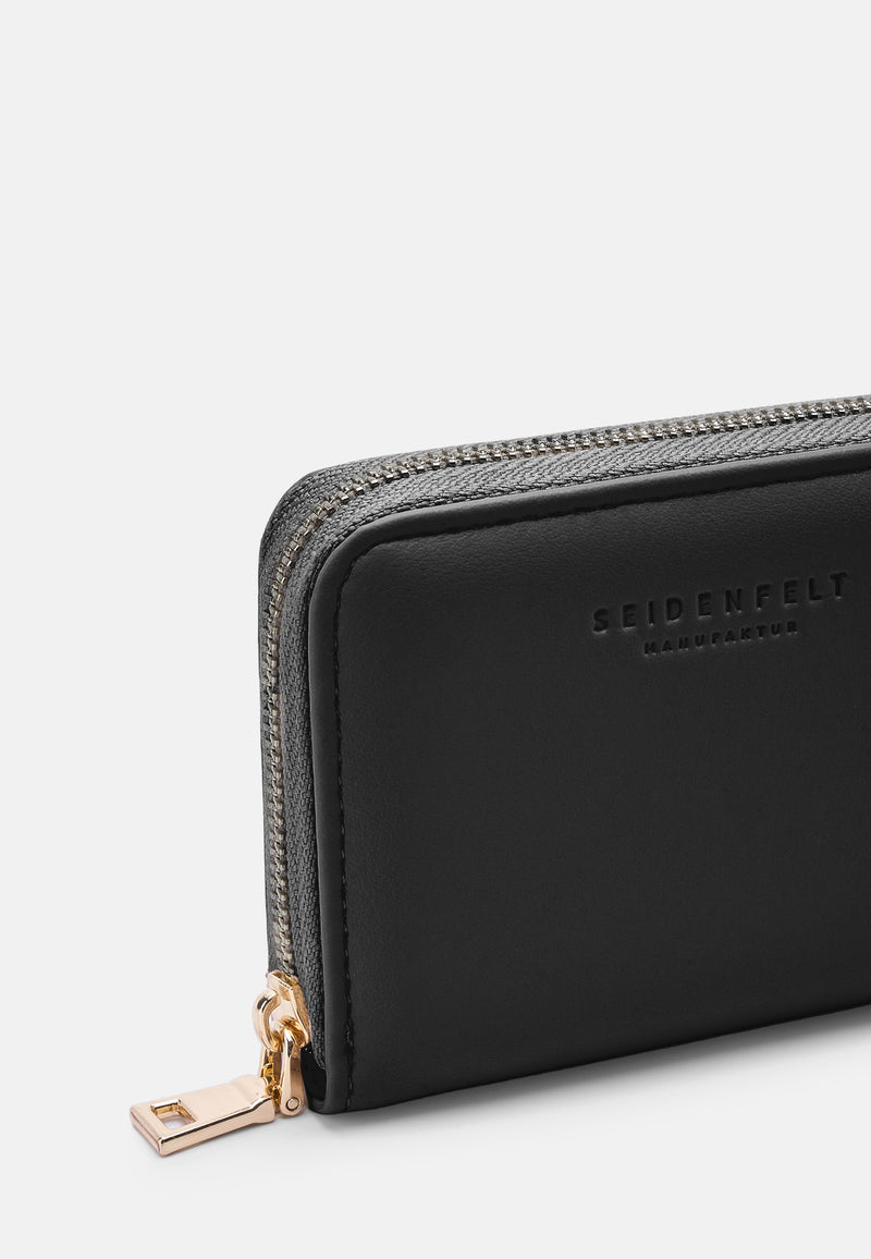 Portemonnaie Ylva in Black/Gold