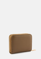 Seidenfelt Ylva – Kompakte Brieftasche in Sweet Caramel