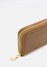 Seidenfelt Ylva – Kompakte Brieftasche in Sweet Caramel