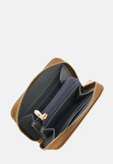 Seidenfelt Ylva – Kompakte Brieftasche in Sweet Caramel