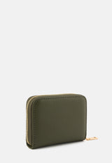 Seidenfelt Ylva – Kompakte Brieftasche in Olive