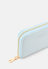 Seidenfelt Ylva – Kompakte Brieftasche in Sea Salt Blue