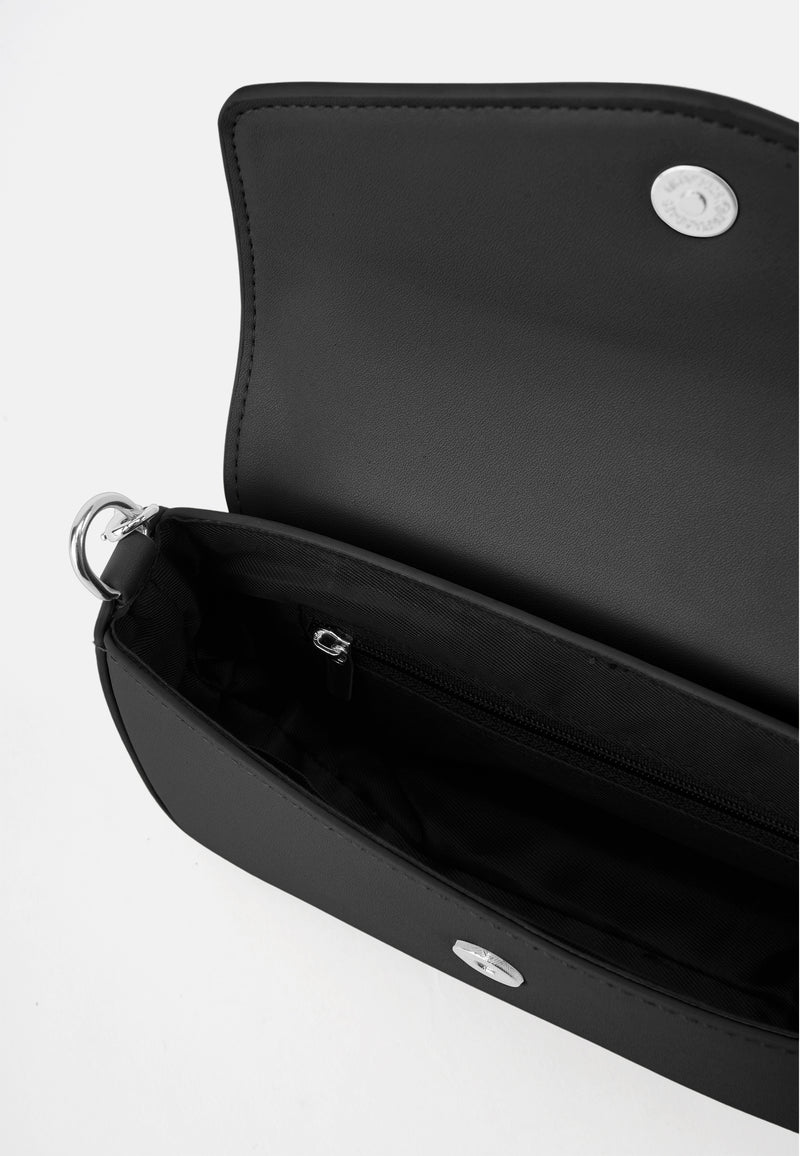 Crossbody-Tasche mit Kette VANJA - Schwarz