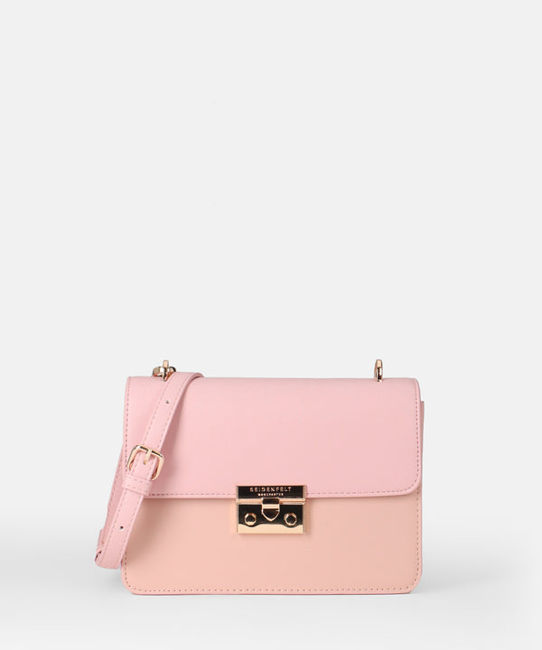Crossbag Tricolor Pitea in Powder Blush