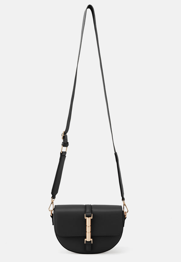 Crossbody Tasche Loviisa in Schwarz