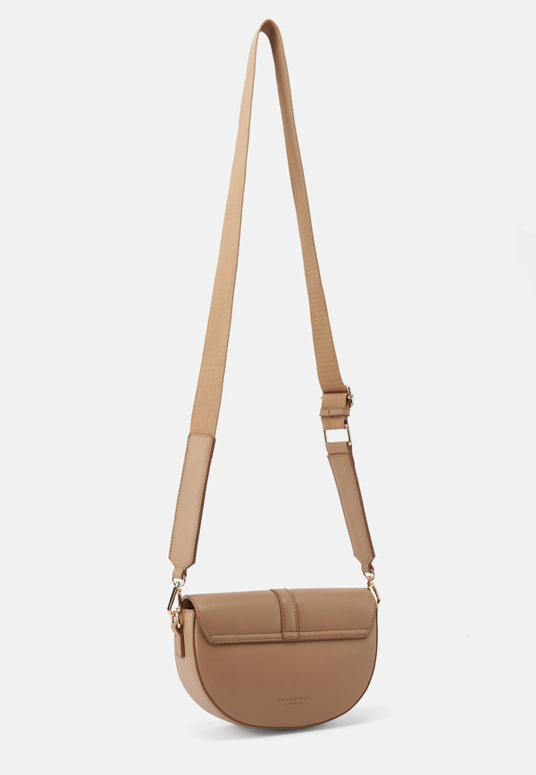 Crossbody Tasche Loviisa in Coffee & Cream