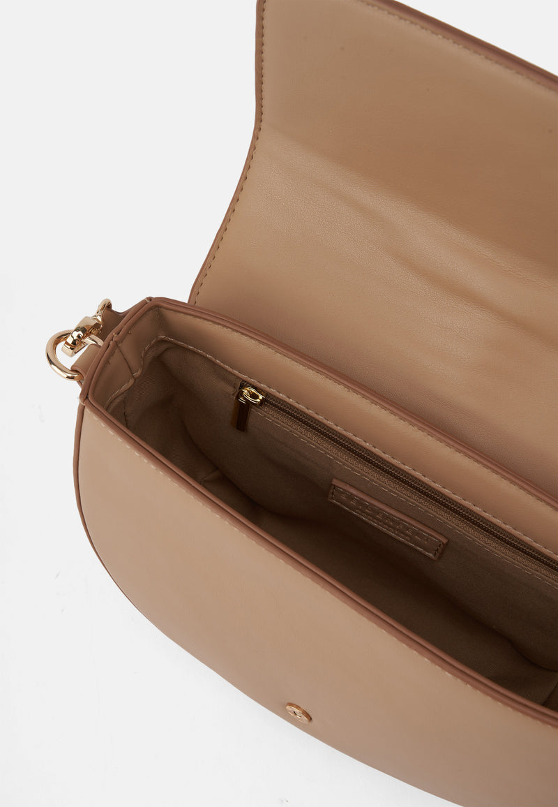 Crossbody Tasche Loviisa in Coffee & Cream