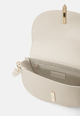 Schultertasche Selje Saddle - Cream