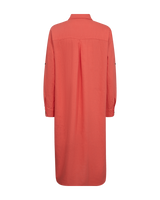 Leinenkleid Lava in Coral