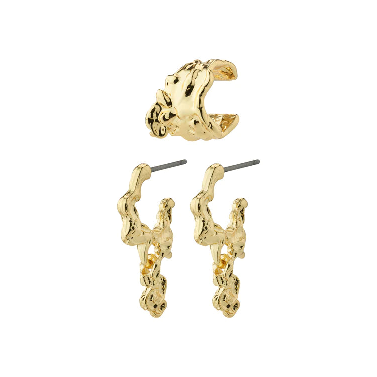Ohrringset Rhythm in Gold
