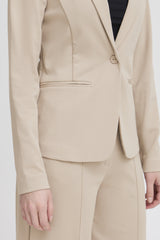 Kate Jersey Blazer in Doeskin