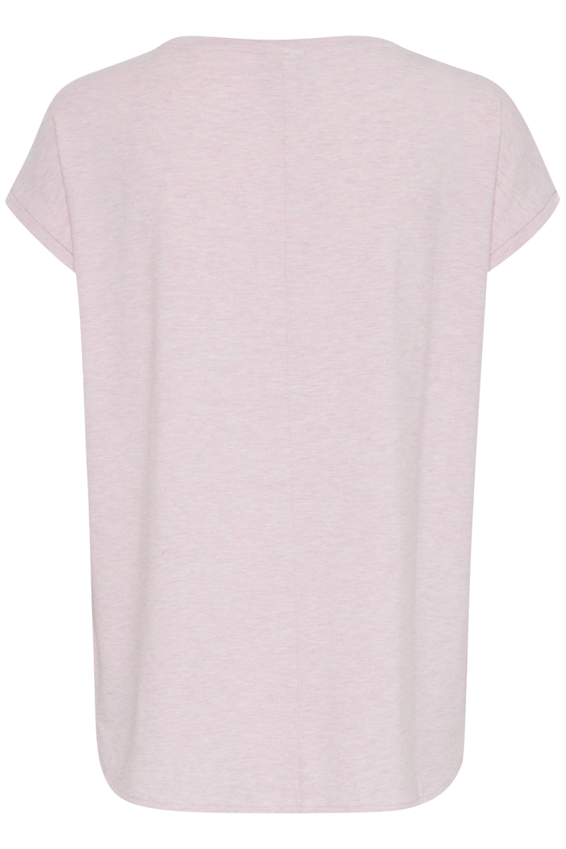 T-Shirt Rebel Short Sleeve in Pink Lady