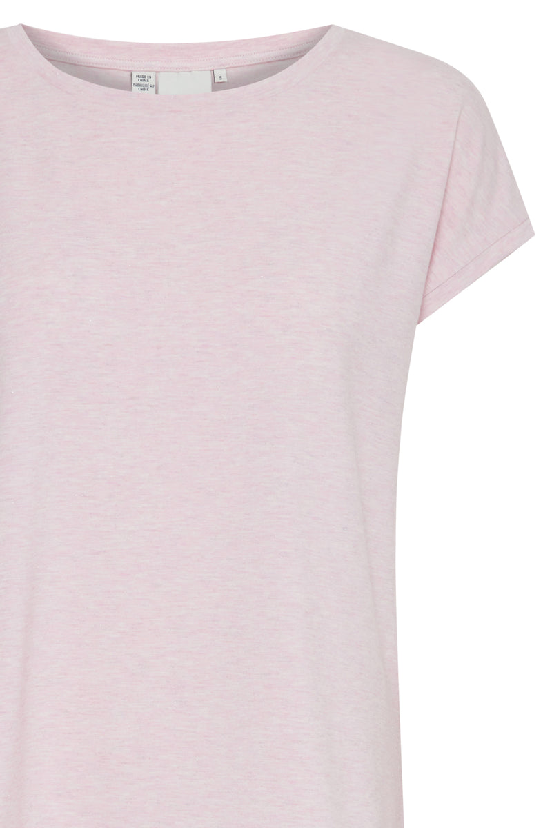 T-Shirt Rebel Short Sleeve in Pink Lady