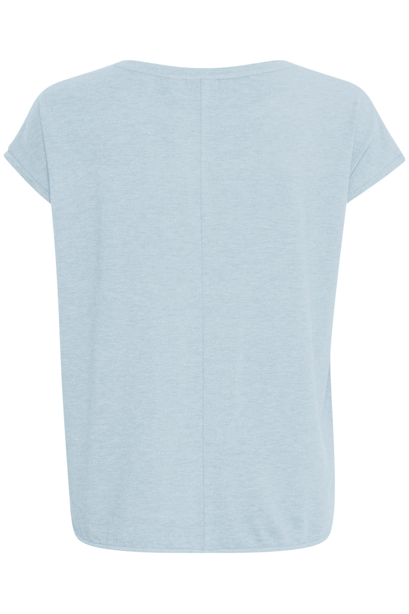 T-Shirt Rebel Short Sleeve in Cashmere Blue