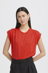 T- Shirt Lisken in Rot