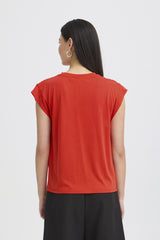 T- Shirt Lisken in Rot