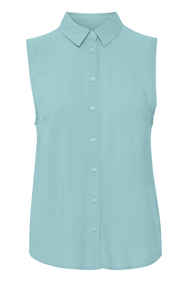 Bluse Main in Nile Blue