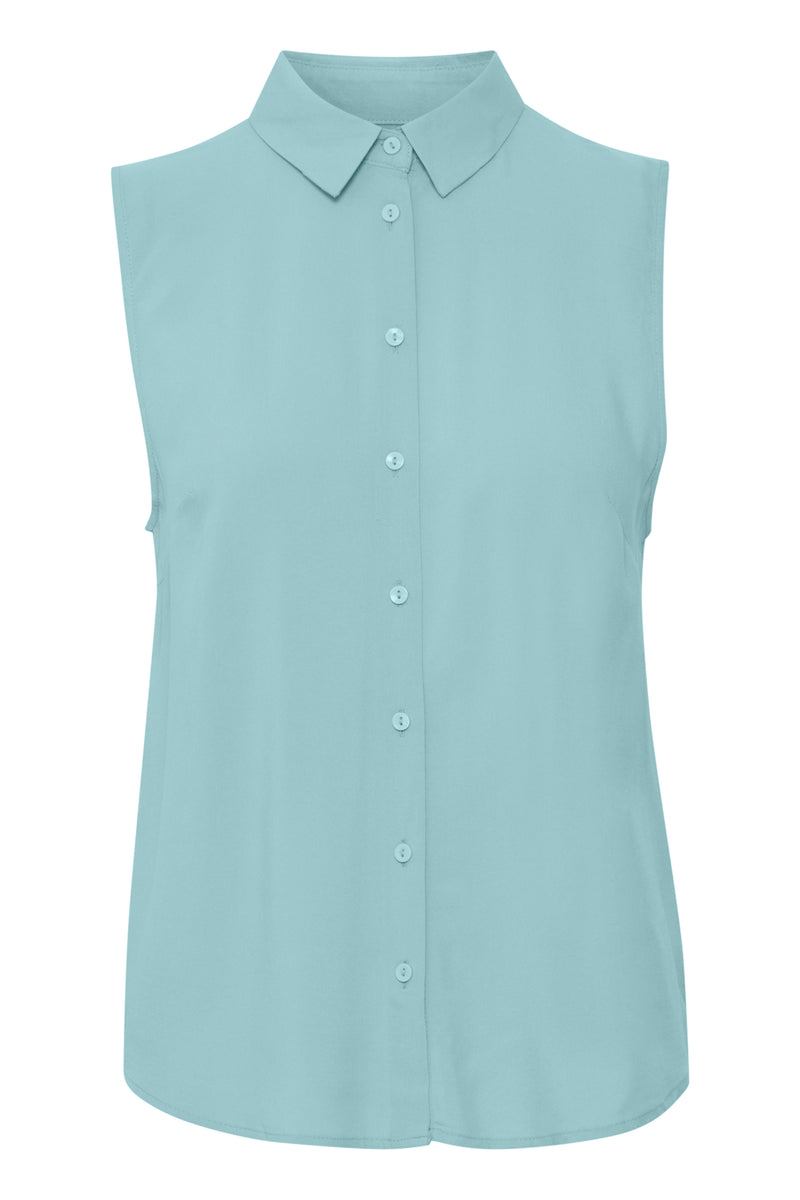 Bluse Main in Nile Blue