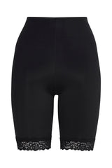 Shorts Siv mit Spitze in Black