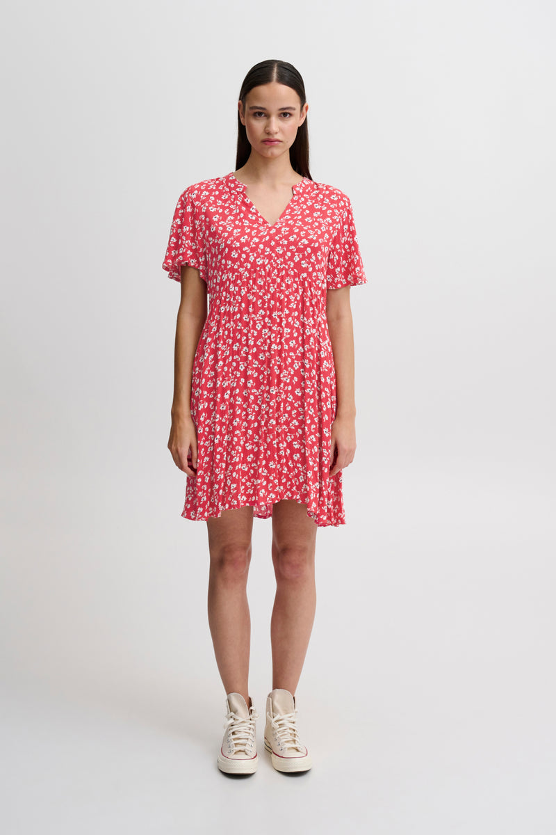 Kleid Marrakech in Raspberry Wine Flower