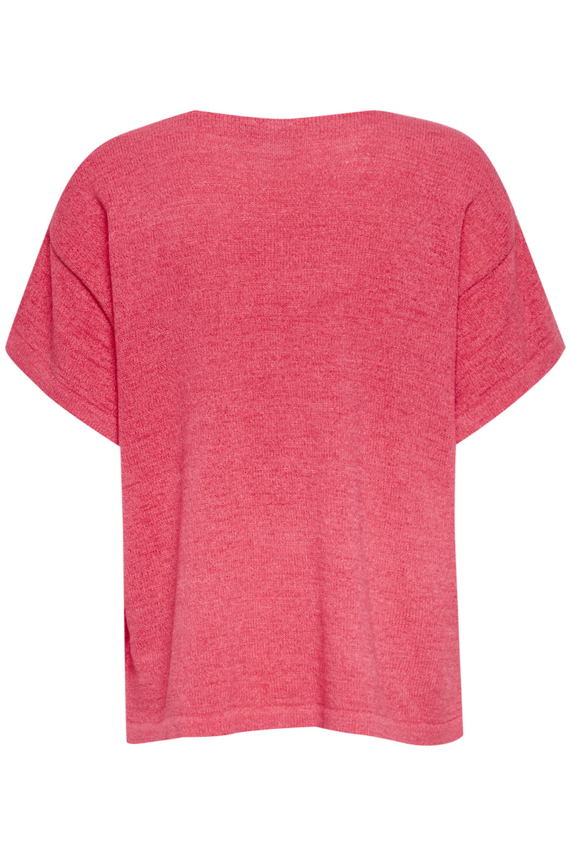 T- Shirt Derle in Carmine