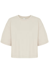 Sweatshirt Ocie in Silver Gray