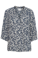 Bluse Marrakech in Total Eclipse Pais